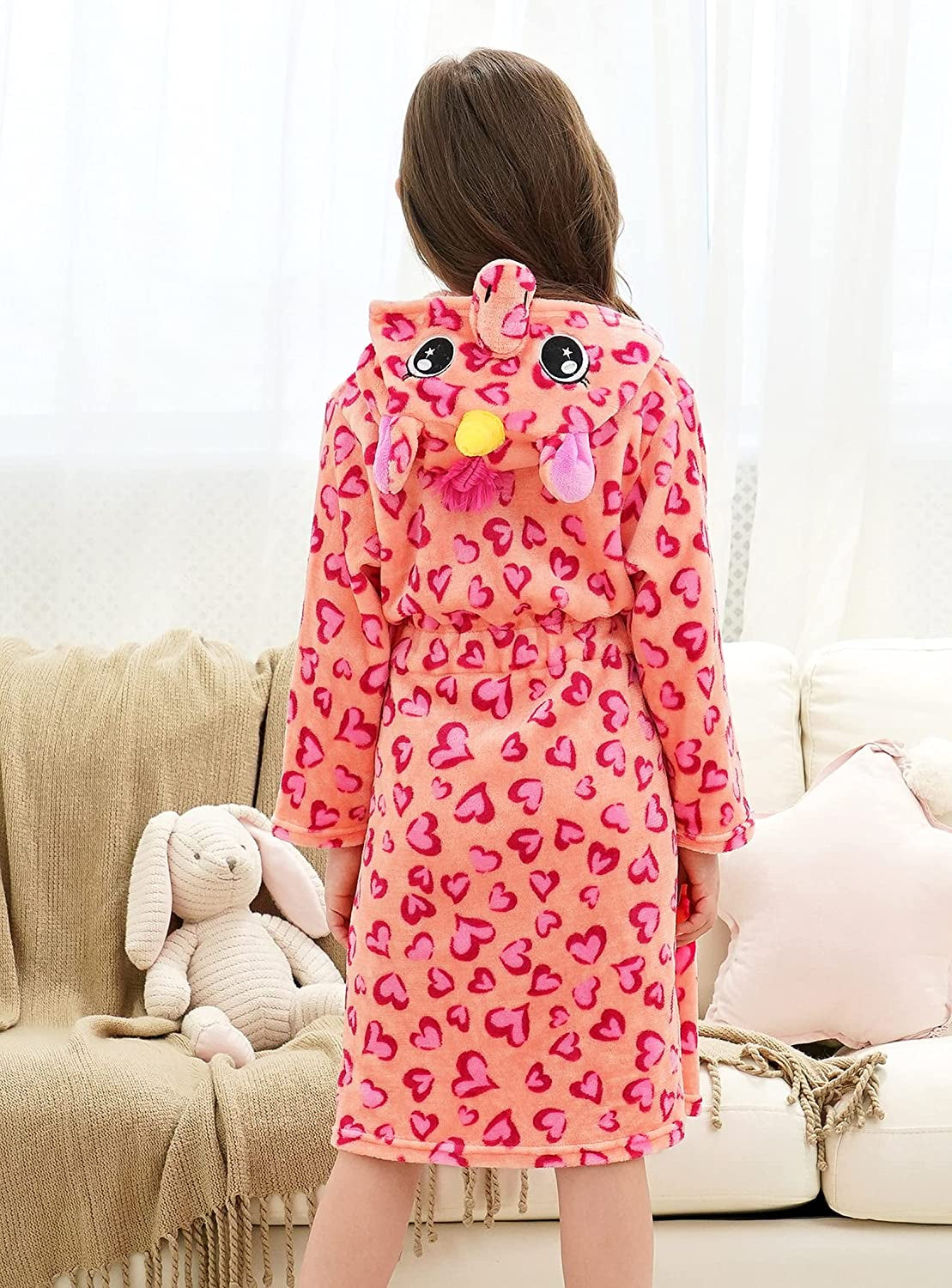 Soft Unicorn Hooded Bathrobe Sleepwear Unicorn Gifts for Girls Buy Me Unicorns